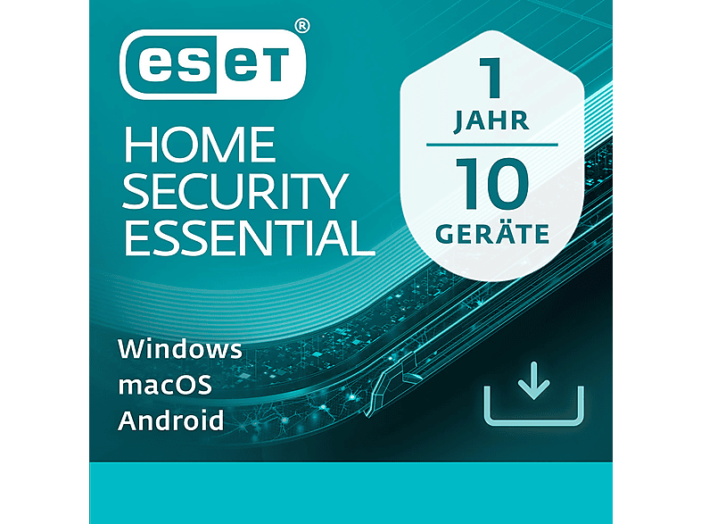 ESET HOME Security Essential 10 Nutzer 1 Jahr - [Multiplattform] von ESET