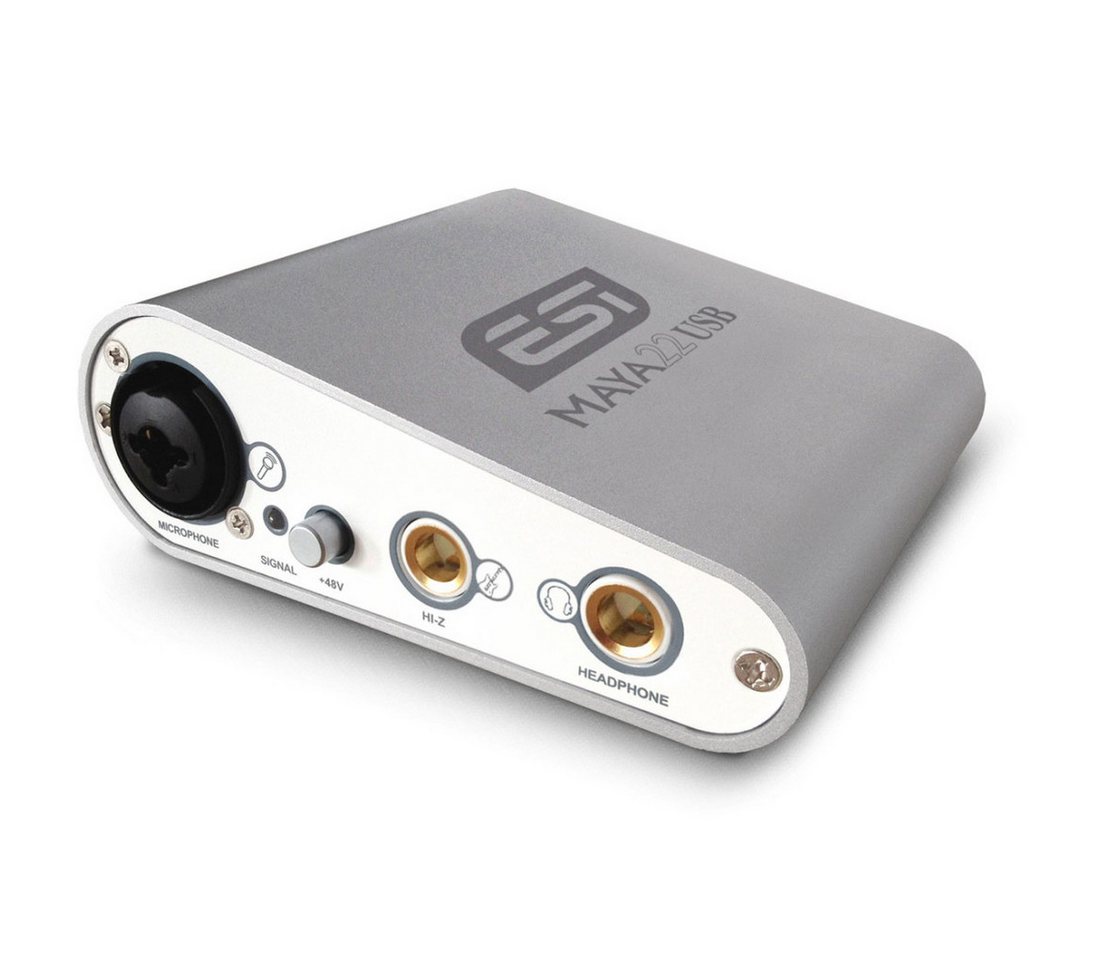 ESI Audio ESI MAYA-22 USB Audio-Interface Digitales Aufnahmegerät ESI Audio ESI MAYA-22 USB Audio-Interface Digitales Aufnahmegerät von ESI Audio