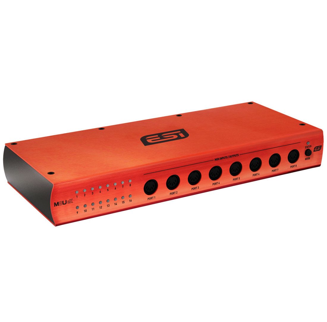 ESI -Audiotechnik ESI M8U eX USB 3.0 MIDI-Interface mit 16 Ports Digitales Aufnahmegerät von ESI -Audiotechnik