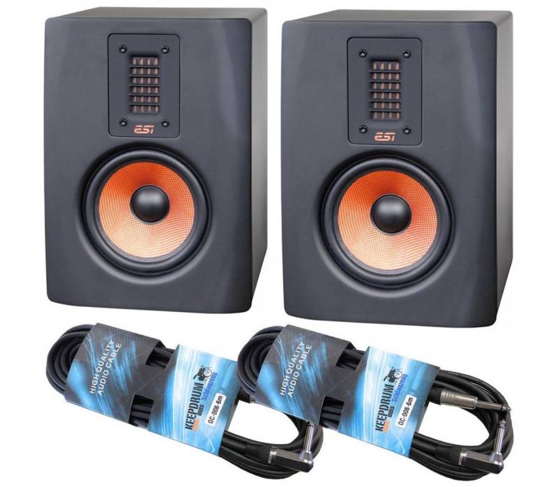ESI Audio ESI Unik 05+ aktive Monitorboxen 1 Paar mit 2x Kabel Home Speaker von ESI Audio