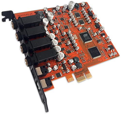 ESI MAYA44 eX | 24-bit/96kHz PCIe-Audiokarte mit 4 Ein-/Ausgängen von ESI