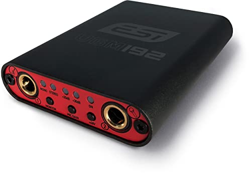 ESI UGM192 | Kompakte 24-bit / 192 kHz USB-Audiolösung für Gitarren- und Mikrofonsignale von ESI