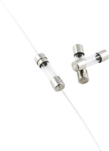 ESKA 520.625 520625 Feinsicherung (Ø x L) 5mm x 20mm 6.3A 250V Flink -F- Inhalt 10St. von ESKA