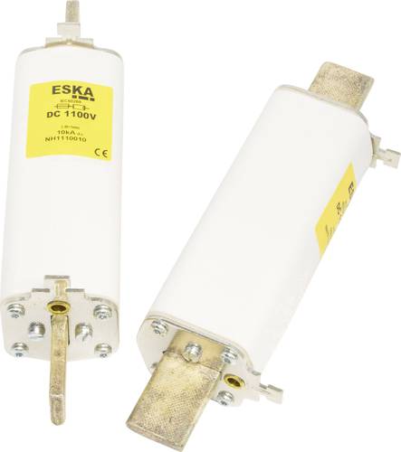 ESKA NH 1 DC 1100V 63A Schraubkontakt NH-Sicherung Sicherungsgröße = 1 63A 1100 V/DC 1St. ESKA NH 1 DC 1100V 63A Schraubkontakt NH-Sicherung Sicherungsgröße = 1 63A 1100 V/DC 1St. von ESKA