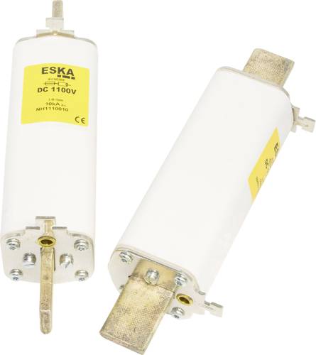 ESKA NH 1 DC 1100V 80A Schraubkontakt NH-Sicherung Sicherungsgröße = 1 80A 1100 V/DC 1St. von ESKA