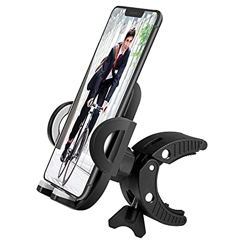 ESKUTE Fahrrad Handyhalterung, Anti-Shake Universal Motorrad Fahrradhalterung Handy Halterung mit 360° Drehbar für 4,5-7 Zoll Smartphone ESKUTE Fahrrad Handyhalterung, Anti-Shake Universal Motorrad Fahrradhalterung Handy Halterung mit 360° Drehbar für 4,5-7 Zoll Smartphone von ESKUTE