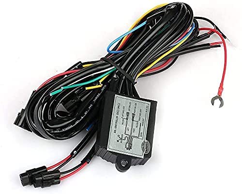 DRL-Controller Kabelbaum Universal LED Tagfahrlicht 12V Automobil Relais Steuerschalter für Auto Auto Automatische Ein/Aus Controller Modul Relais von ESLOYSUN