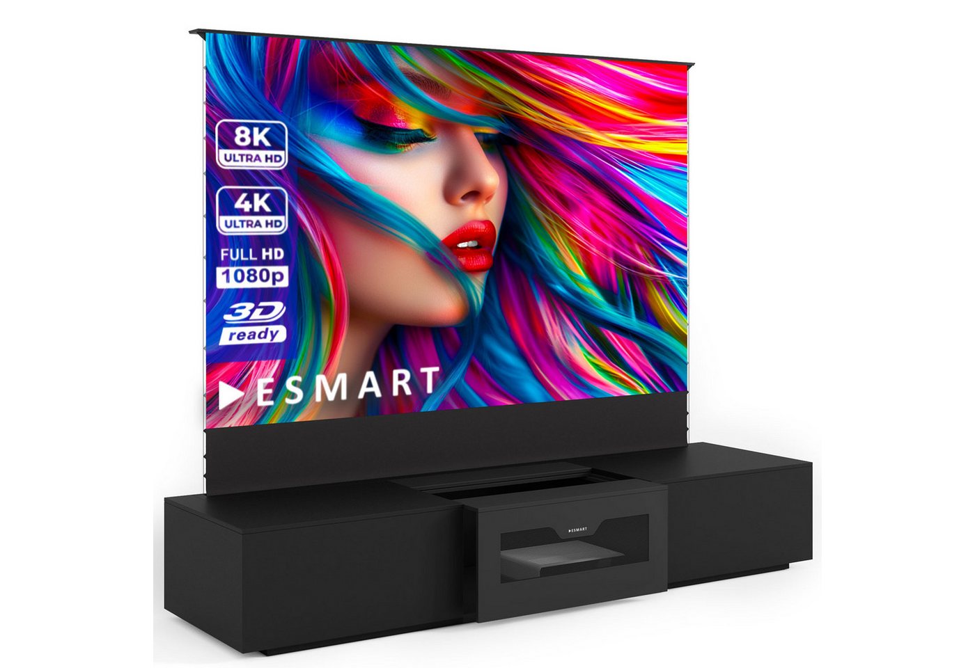 ESMART Expert FSXL Lowboard Motorleinwand ESMART Expert FSXL Lowboard Motorleinwand von ESMART