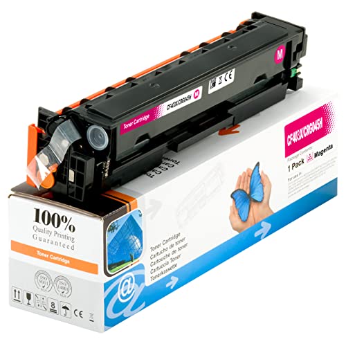 ESMONLINE 1 kompatibler Toner 201X (CF403X) Magenta für Lasergeräte Tonerkartusche Ersatz für HP 201A CF400X CF400A CF401X CF402X CF403X Color Laserjet Pro MFP M277dw M252dw M277n M277 277dw M274n von ESMONLINE
