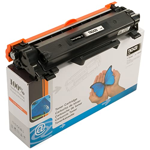 ESMONLINE 1 kompatibler Toner TN2420 für Brother Lasergeräte Tonerkartusche Schwarz TN-2420 TN-2410 TN2420 HL-L3270CDW HL-L2310D HL-L2350DW HL-L2357DW HL-L2370DN HL-L2375DW MFC-L2710DW von ESMONLINE