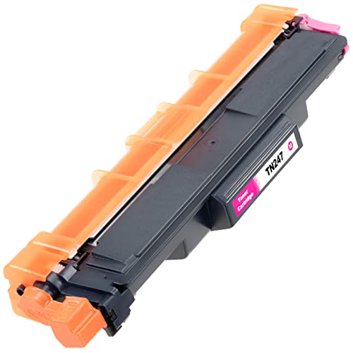 ESMONLINE 1 kompatibler Toner TN247 TN243 Magenta für Lasergeräte Tonerkartusche Ersatz für Brother MFC-L3750CDW MFC-L3770CDW MFC-L3710CW DCP-L3550CDW DCP-L3510CDW HL-L3210CW HL-L3230CDW von ESMONLINE