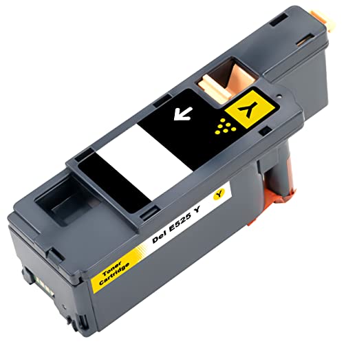 ESMONLINE 1 kompatibler Toner Yellow Lasergeräte Tonerkartusche Ersatz für Dell E525W E525 ersetzt 93-BBLN H3M8P 593-BBLL VR3NV 593-BBLZ WN8M9 593-BBLV MWR7R von ESMONLINE