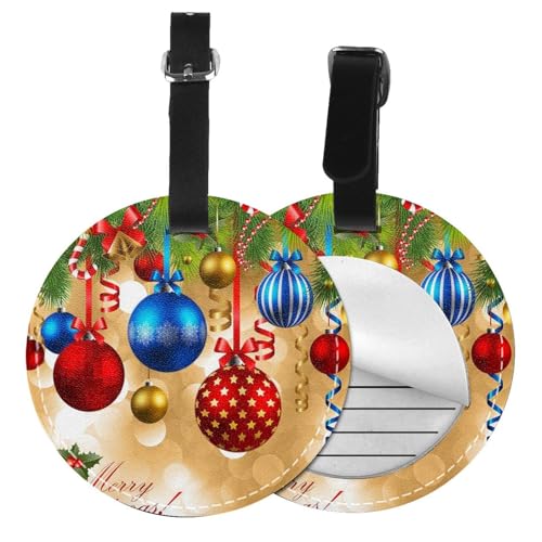 Gepäckanhänger mit Aufschrift "Merry Christmas", 1/2/4 Stück, Gepäckanhänger, Kofferanhänger, Gepäckanhänger mit Etiketten, Reisetaschen, PVC Gepäckanhänger mit Aufschrift "Merry Christmas", 1/2/4 Stück, Gepäckanhänger, Kofferanhänger, Gepäckanhänger mit Etiketten, Reisetaschen, PVC von ESNAIUVCD