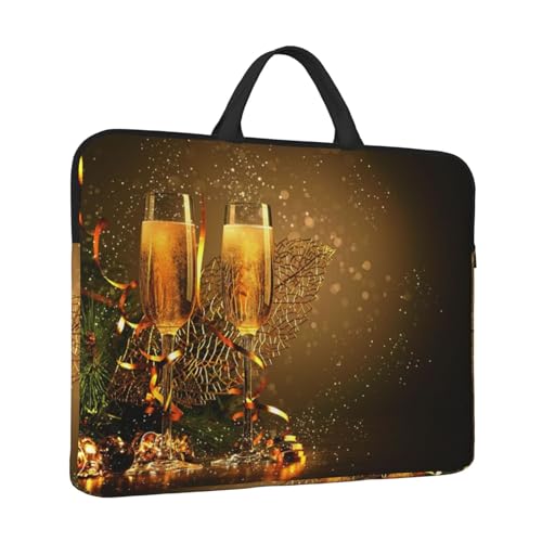 Laptop-Schutzhülle, 35,6 cm (14 Zoll), mit Griff, kompatibel mit Tasche, Champagnerfarben von ESNAIUVCD