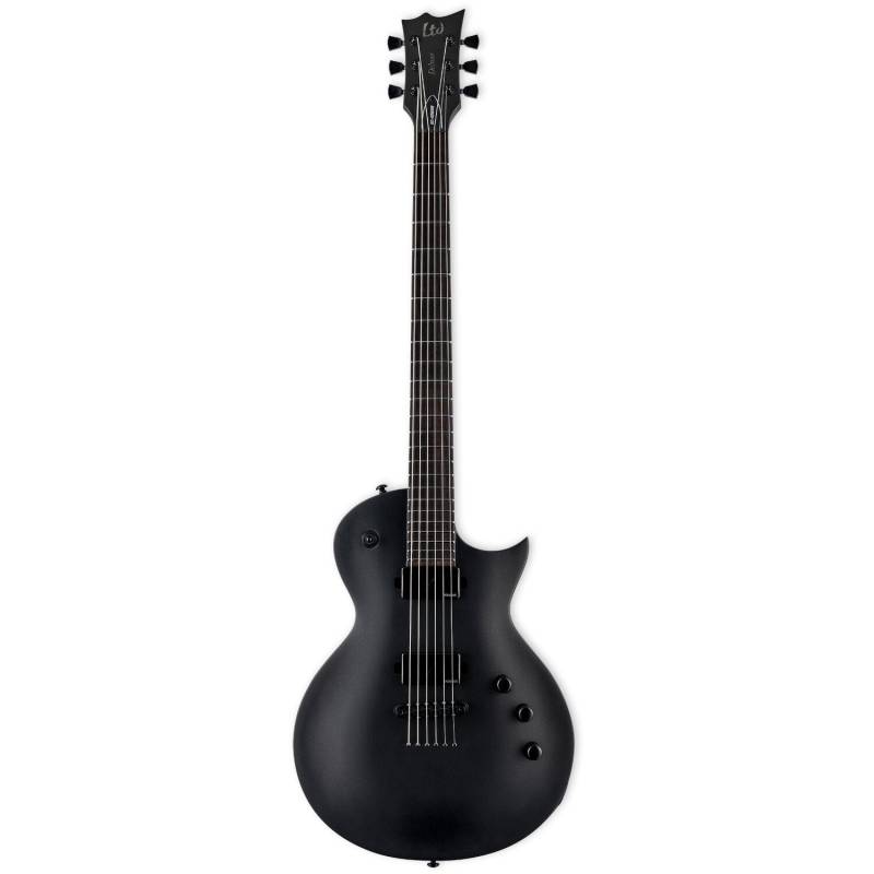 ESP LTD Deluxe EC-1000 Baritone Charcoal Metallic Satin Electric Baritone Guitar von ESP LTD