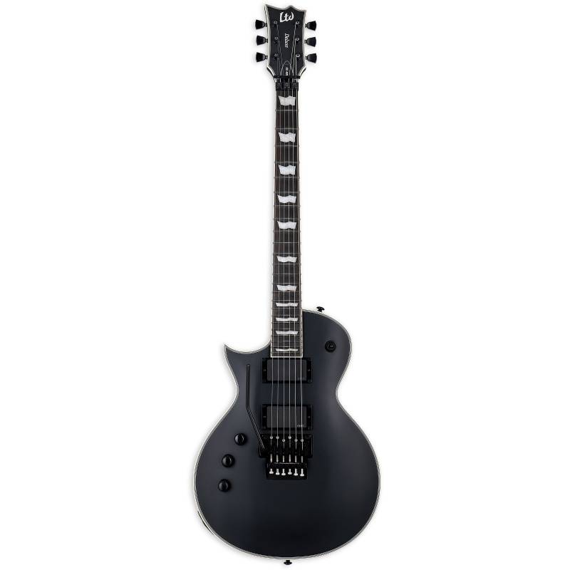 ESP LTD Deluxe EC-1000FR Black Satin Left-Handed Electric Guitar von ESP LTD
