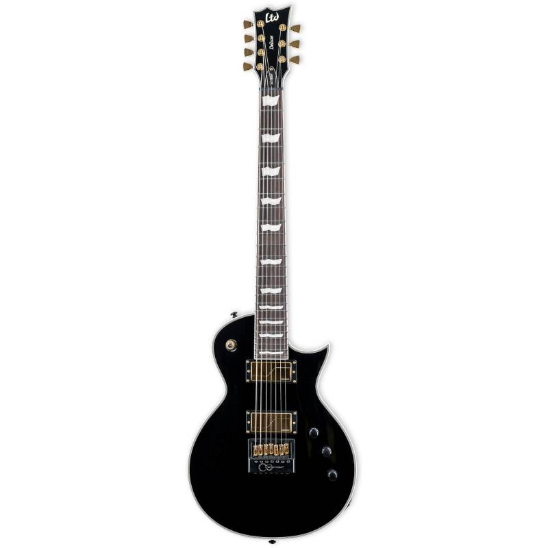 ESP LTD Deluxe EC-1007B Baritone EverTune Black 7-String Electric Guitar von ESP LTD
