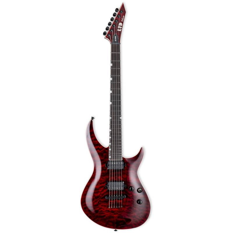ESP LTD Deluxe H3-1000 See Thru Black Cherry Electric Guitar von ESP LTD