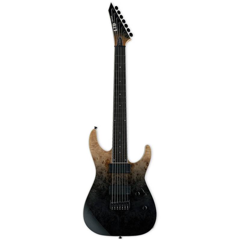 ESP LTD Deluxe M-1007HT Black Fade 7-String Electric Guitar von ESP LTD