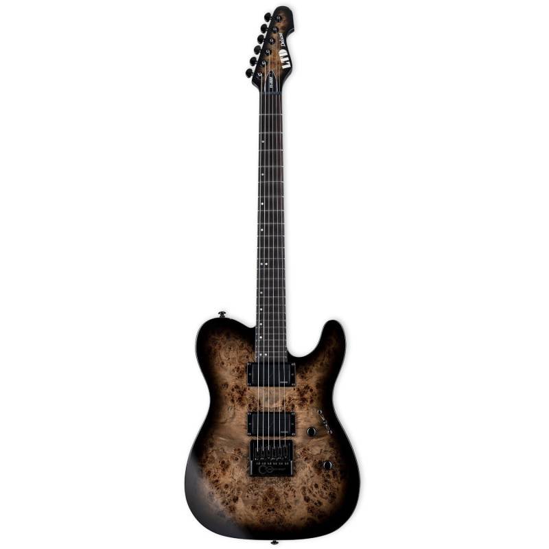 ESP LTD Deluxe TE-1000 EverTune Charcoal Burst Electric Guitar von ESP LTD