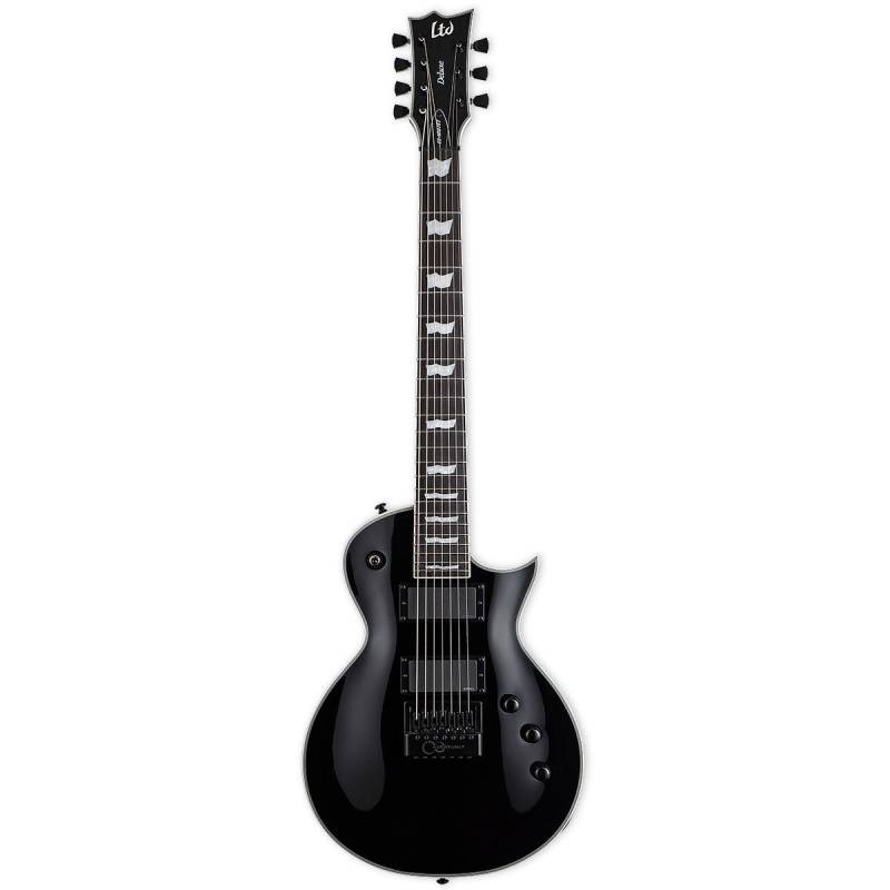 ESP LTD EC-1007 Evertune Black 7-String Electric Guitar von ESP LTD