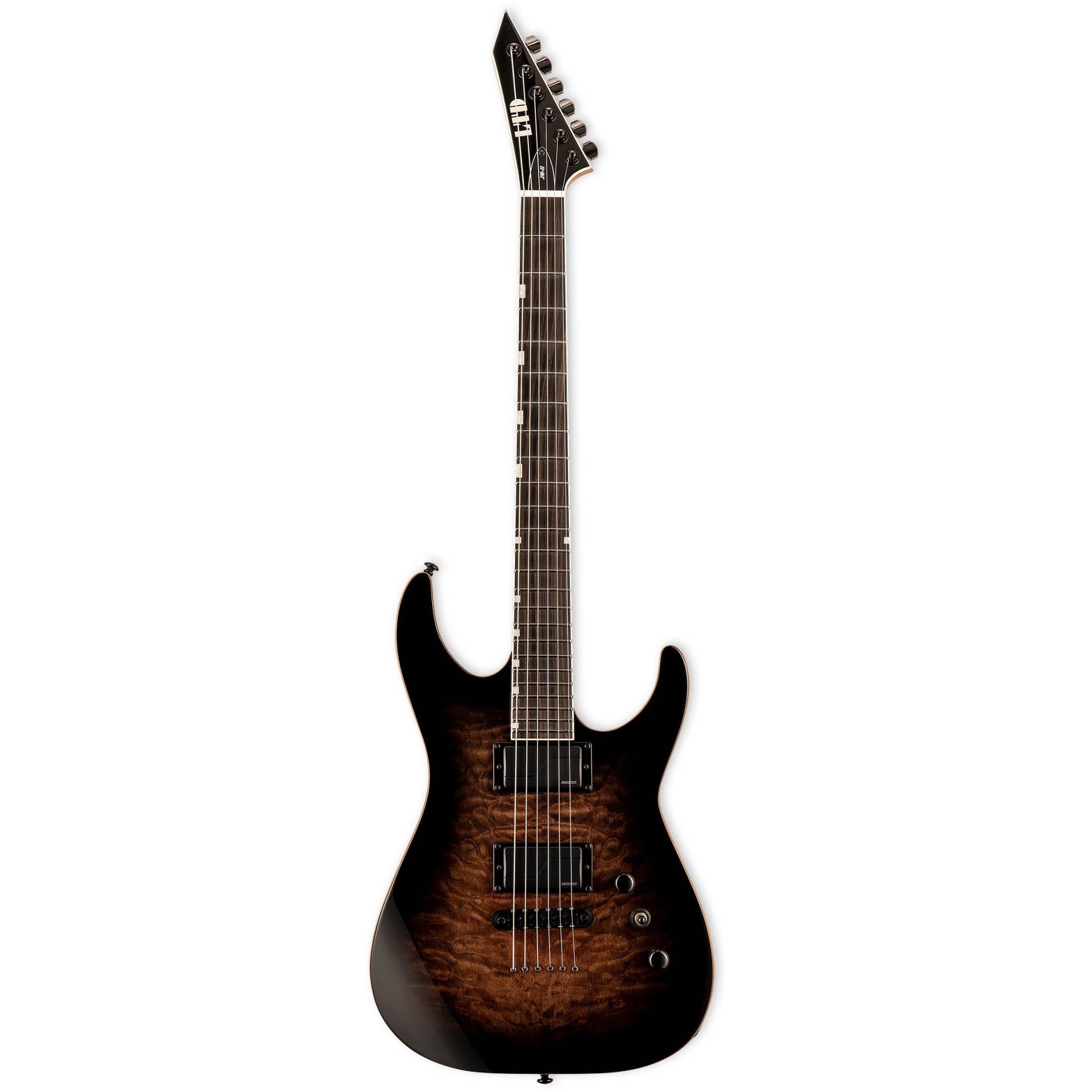 ESP LTD Josh Middleton Signature JM-II Black Shadow Brown Burst Electric Guitar with Case ESP LTD Josh Middleton Signature JM-II Black Shadow Brown Burst Electric Guitar with Case von ESP LTD