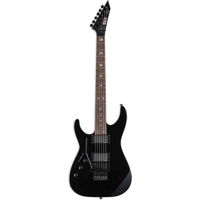 ESP LTD KH-602 LH Black Left-Handed Kirk Hammett Signature Guitar with Case von ESP LTD