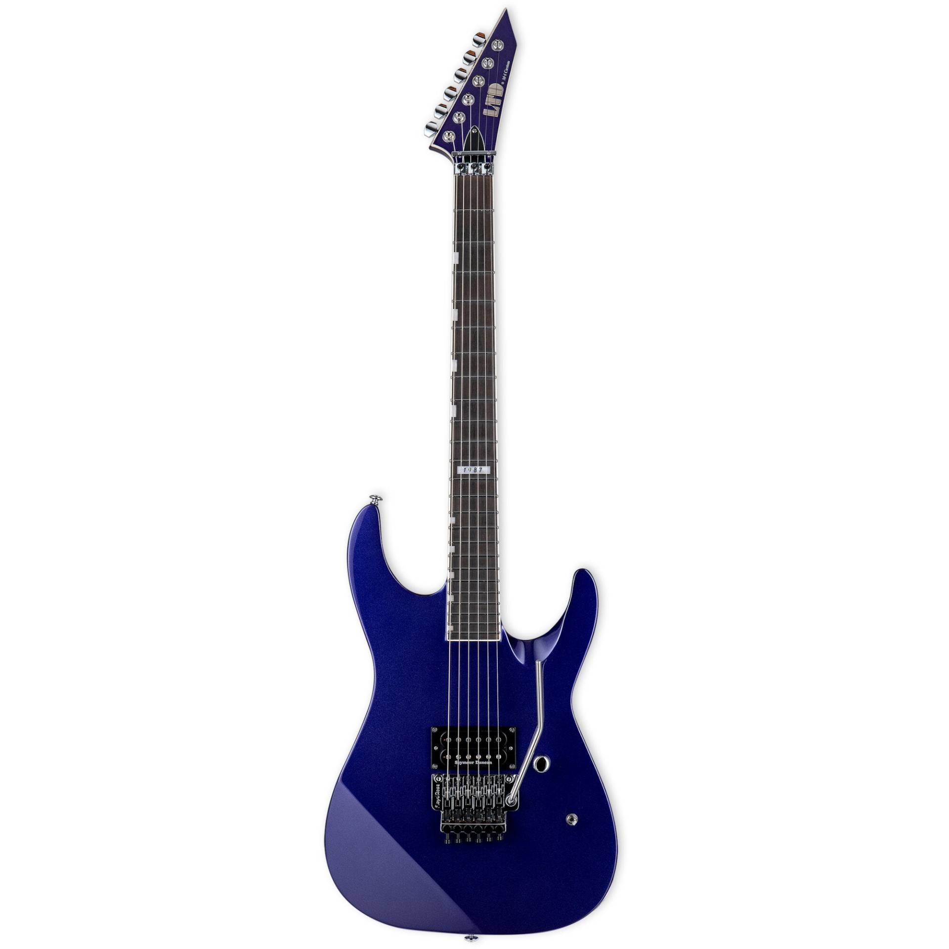 ESP LTD M-1 Custom '87 Dark Metallic Purple with Non-Recessed Floyd Rose and EMG PA-2 Boost ESP LTD M-1 Custom '87 Dark Metallic Purple with Non-Recessed Floyd Rose and EMG PA-2 Boost von ESP LTD