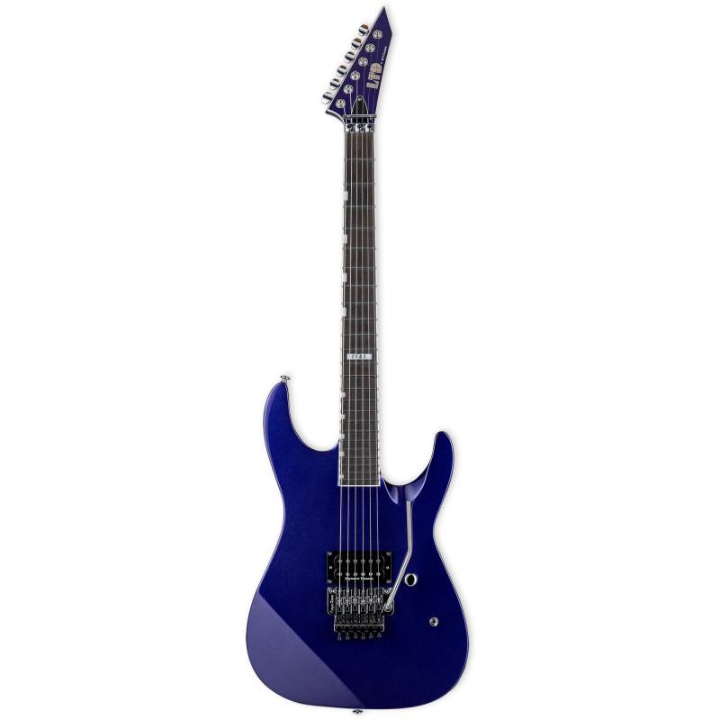 ESP LTD M-1 Custom &apos;87 Dark Metallic Purple with Non-Recessed Floyd Rose and EMG PA-2 Boost von ESP LTD