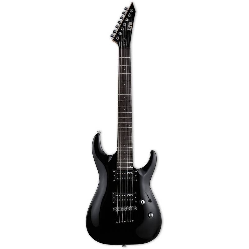 ESP LTD MH-17 Kit 7-string electric guitar, black, with gig bag von ESP LTD