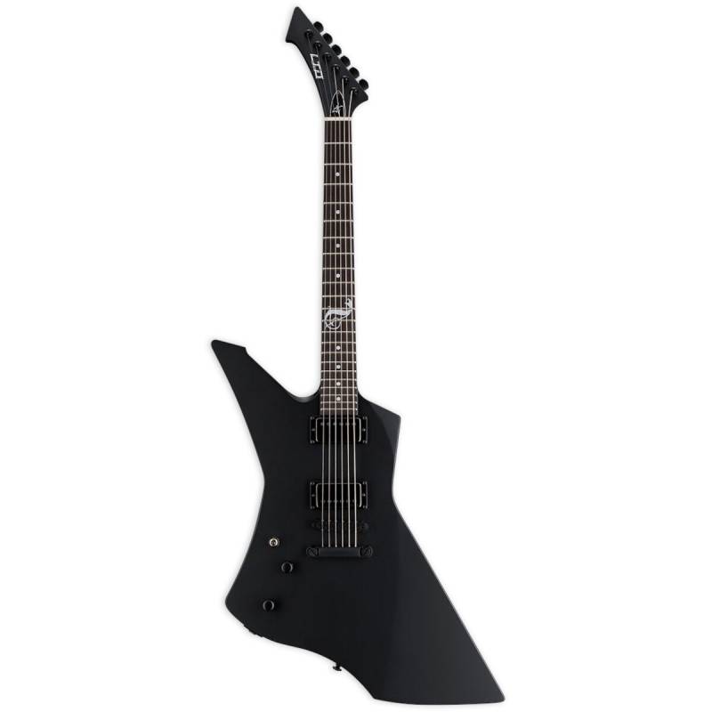 ESP LTD Snakebyte LH Black Satin James Hetfield Signature Left-Handed Electric Guitar with Case von ESP LTD