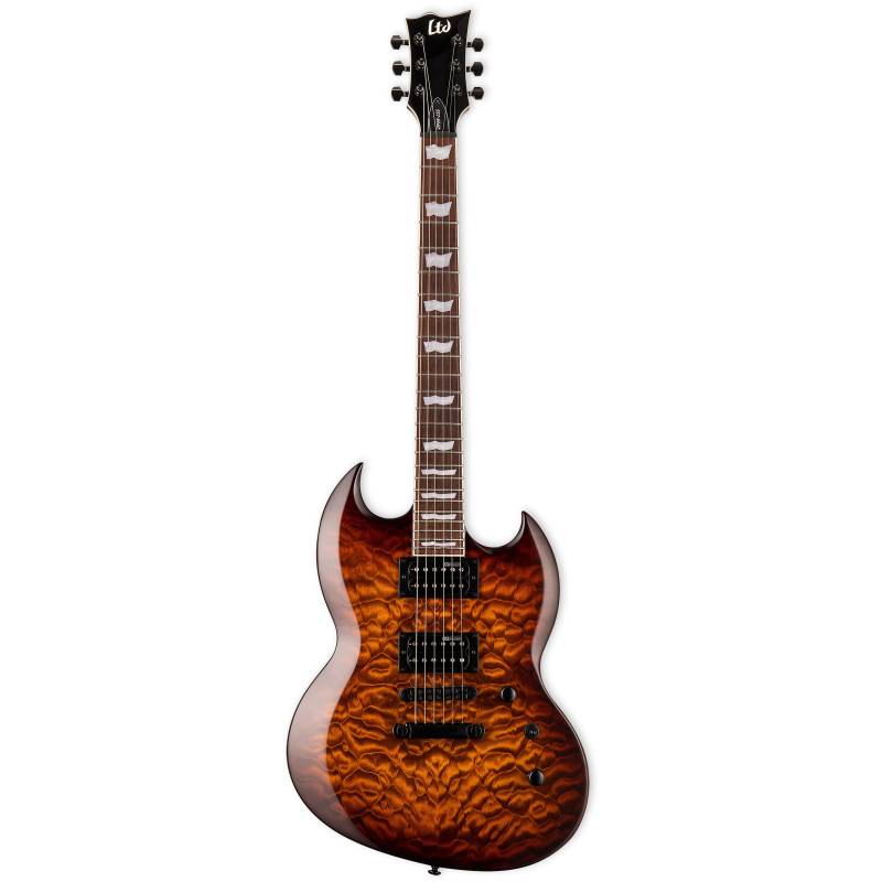 ESP LTD VIPER-256 Dark Brown Sunburst Electric Guitar von ESP LTD