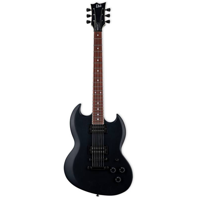 ESP LTD Volsung-200 Black Satin Lars Frederiksen Signature Electric Guitar von ESP LTD