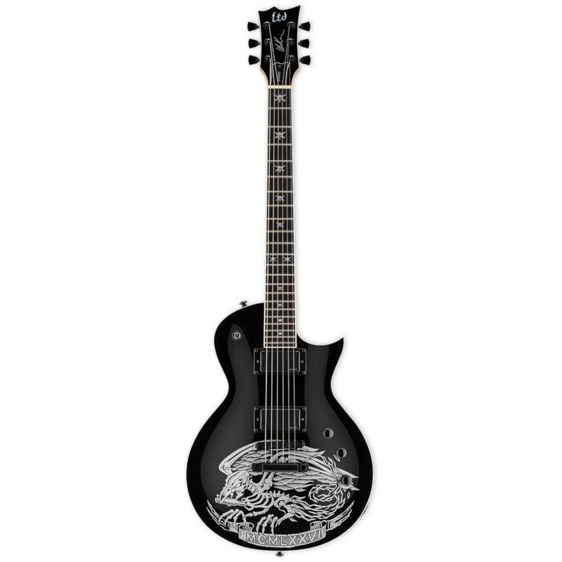 ESP LTD WA-Warbird Black Willie Adler signature Electric Guitar with Case von ESP LTD