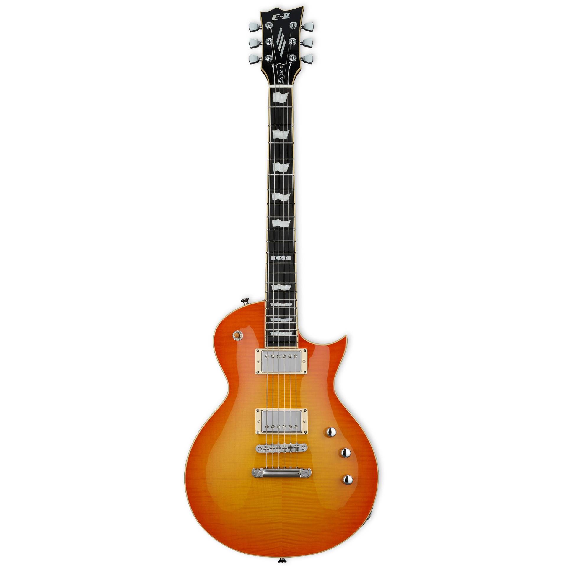 ESP E-II Eclipse Full Thickness Vintage Honey Burst with Seymour Duncan Pickups (Case Included) von ESP