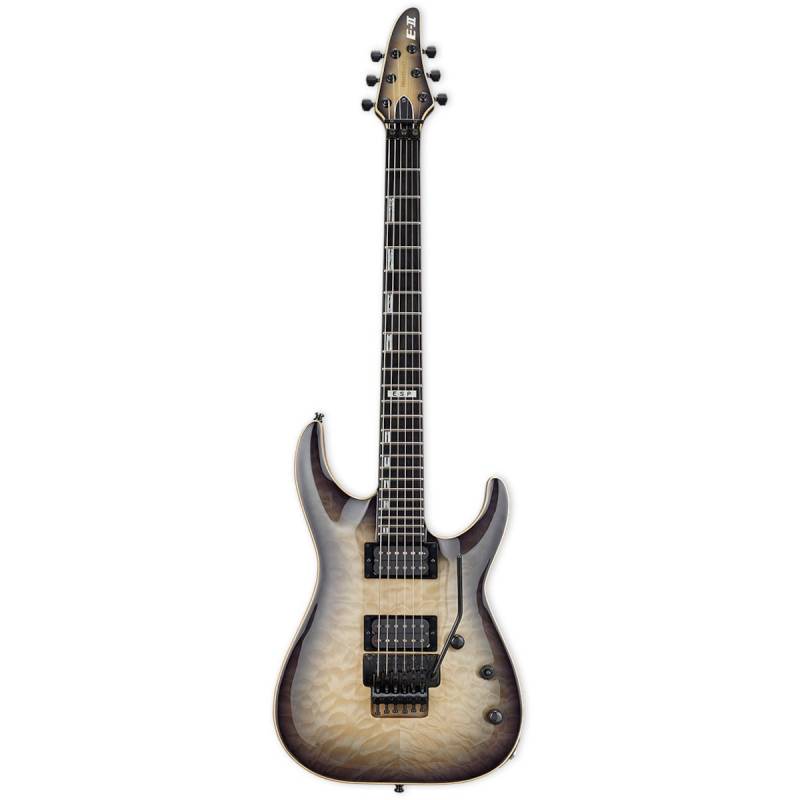 ESP E-II Horizon FR Black Natural Burst with case von ESP