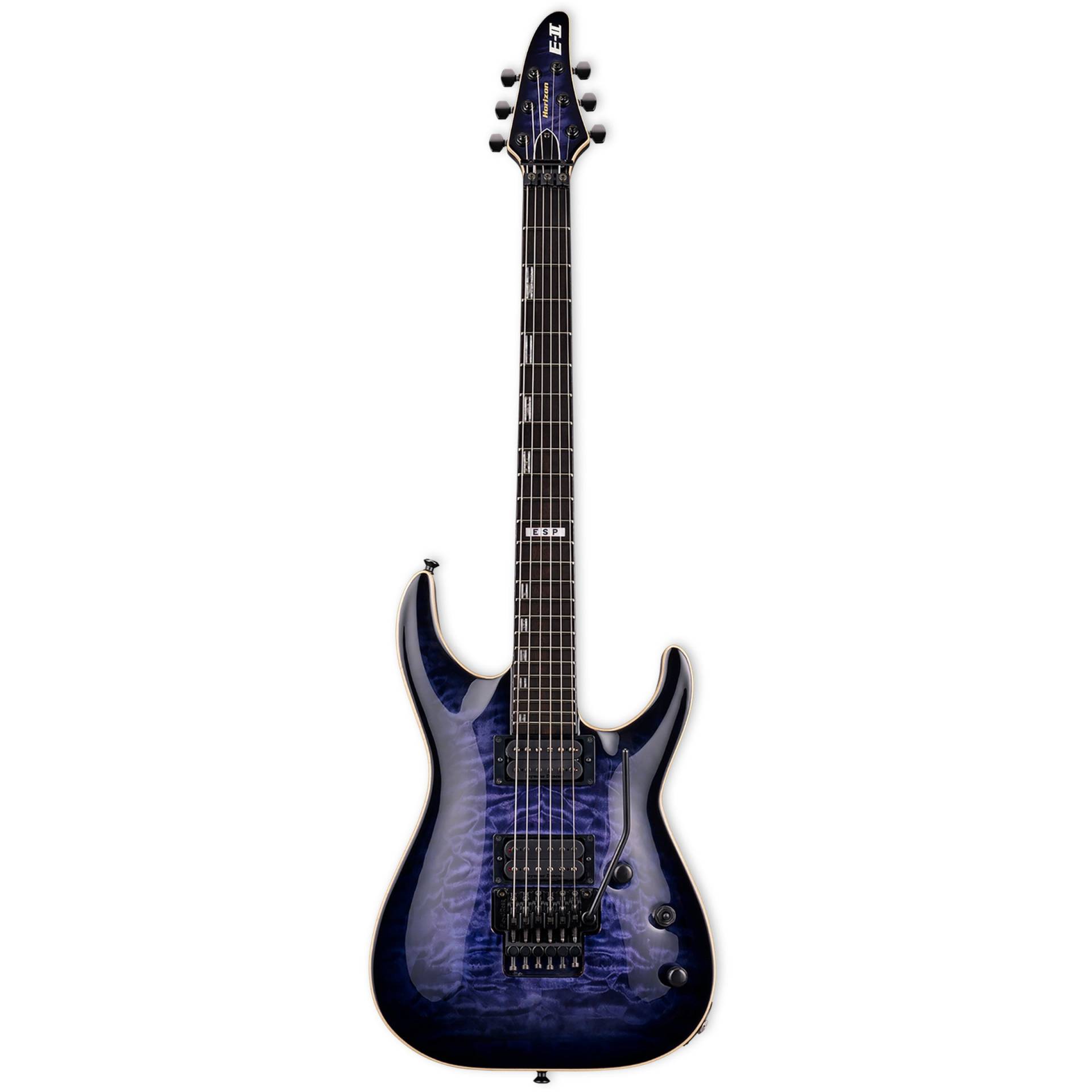 ESP E-II Horizon FR QM Reindeer Blue Electric Guitar with Case ESP E-II Horizon FR QM Reindeer Blue Electric Guitar with Case von ESP
