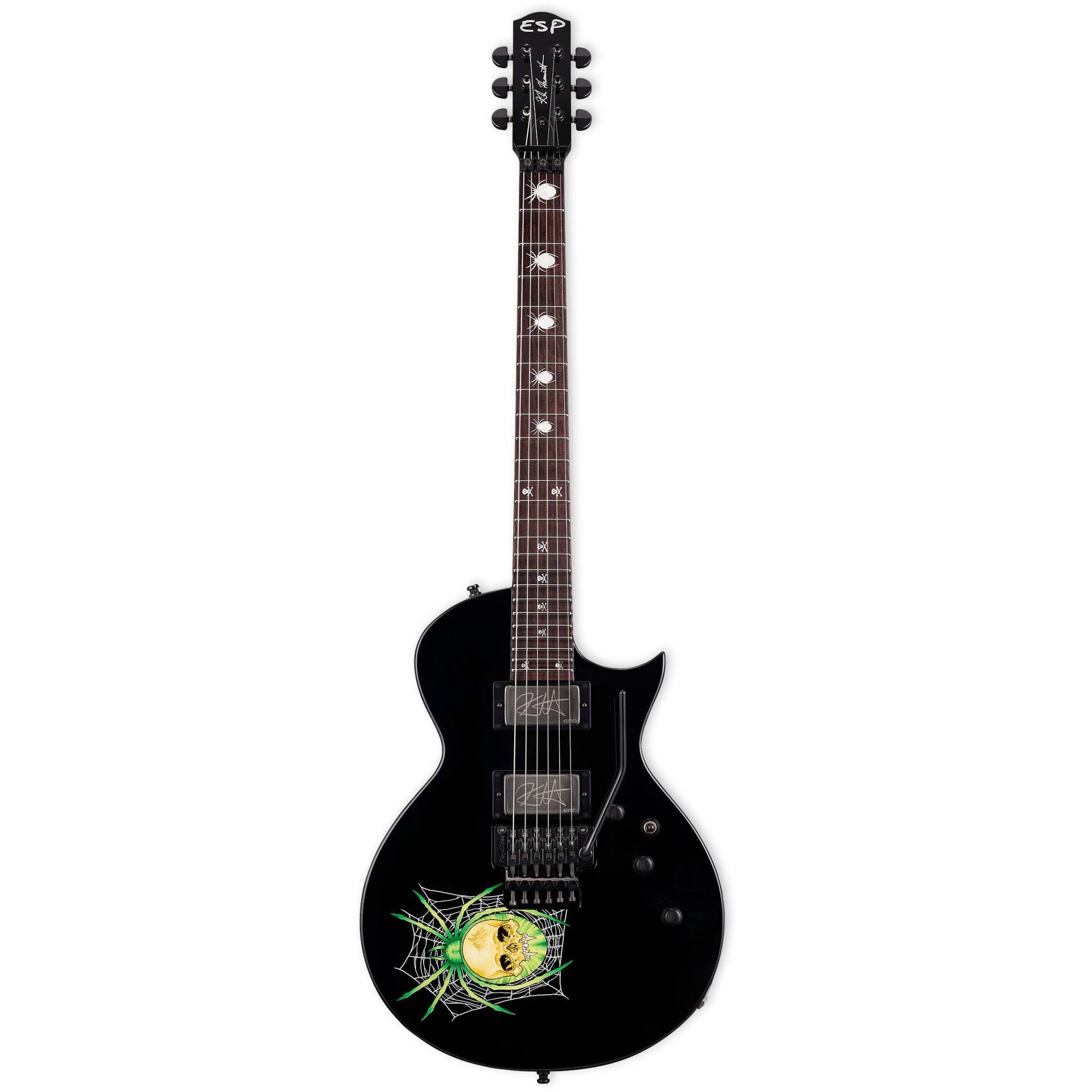 ESP Kirk Hammett Signature KH-3 Spider 30th Anniversary Edition with Case and COA ESP Kirk Hammett Signature KH-3 Spider 30th Anniversary Edition with Case and COA von ESP