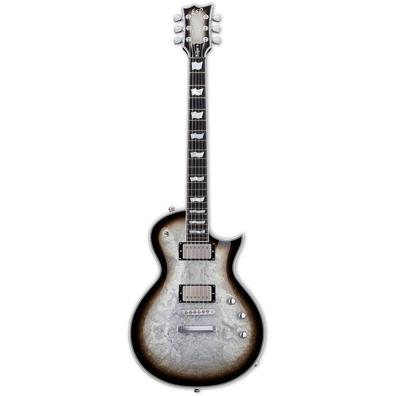 ESP Original Series Eclipse Custom Silver Liquid Metal Burst von ESP