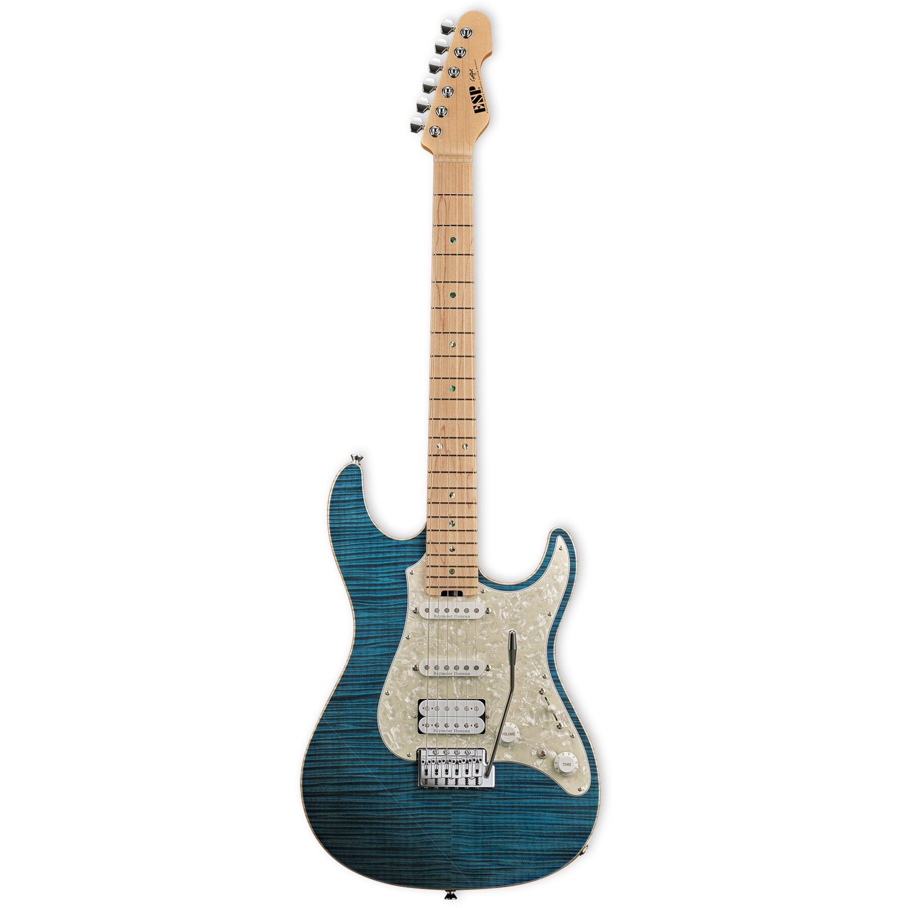 ESP Original Series Snapper CTM Marine Blue Electric Guitar with Case ESP Original Series Snapper CTM Marine Blue Electric Guitar with Case von ESP