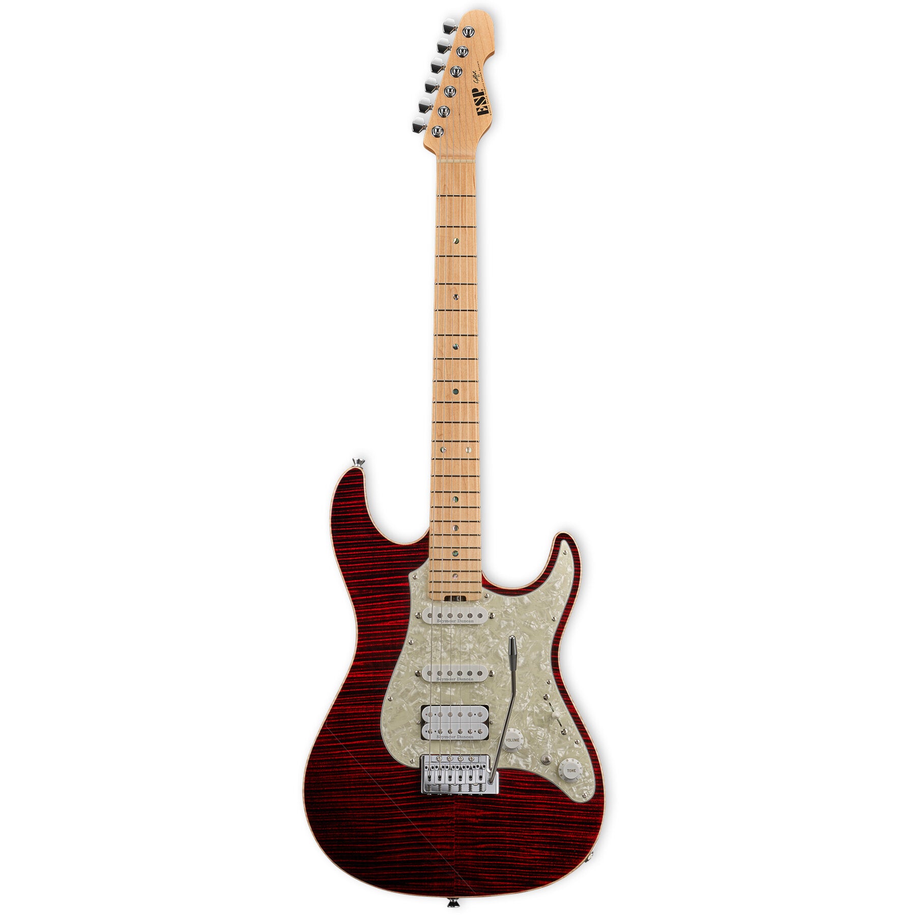 ESP Original Series Snapper CTM See Thru Black Cherry Electric Guitar with Case ESP Original Series Snapper CTM See Thru Black Cherry Electric Guitar with Case von ESP