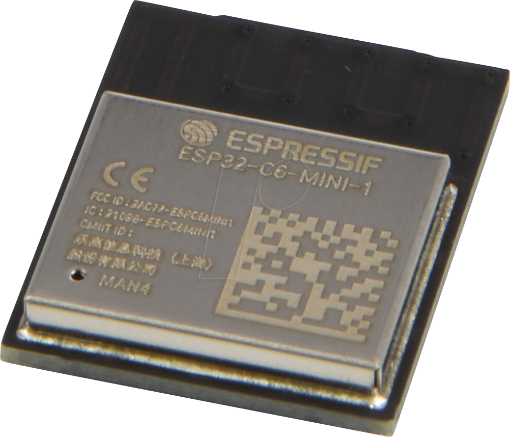 ESP32-C6MINI1N4 - WiFi-Modul 802.11 2,4GHz, 150Mb/s von ESPRESSIF SYSTEMS