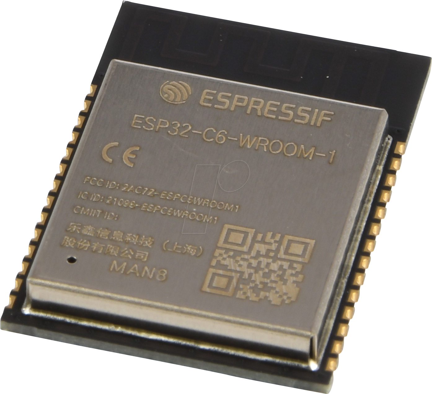 ESP32-C6WROOM1N4 - WiFi-Modul 802.11 2,4GHz, 150Mb/s von ESPRESSIF SYSTEMS