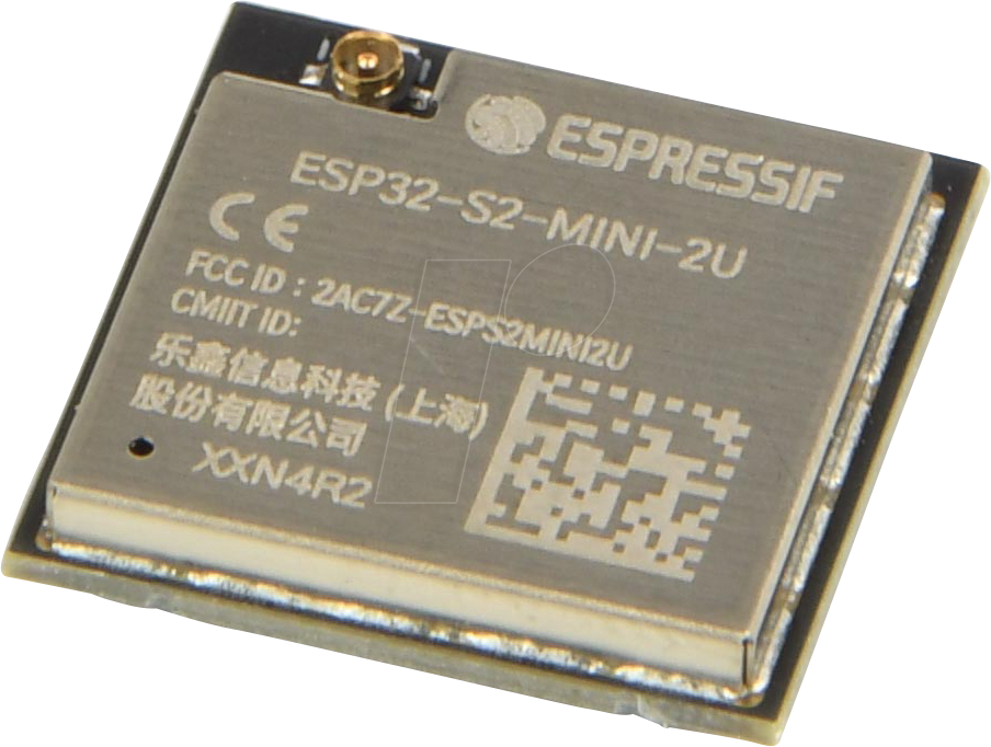 ESP32S2MIN2UN4R2 - WiFi-Modul 802.11 2,4-2,5GHz, 150Mb/s von ESPRESSIF SYSTEMS