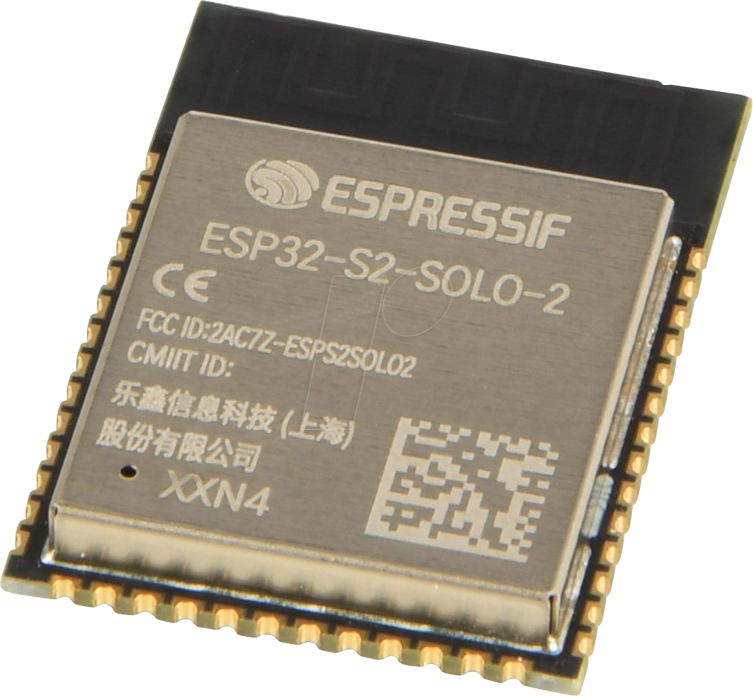 ESP32S2SOLO2N4 - WiFi-Modul 802.11 2,4-2,5GHz, 150Mb/s von ESPRESSIF SYSTEMS