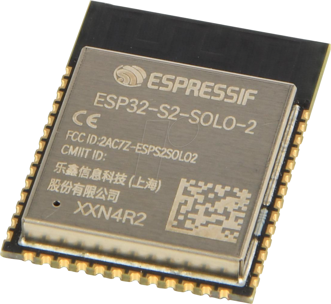 ESP32S2SOLO2N4R2 - WiFi-Modul 802.11 2,4-2,5GHz, 150Mb/s von ESPRESSIF SYSTEMS