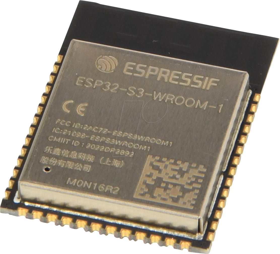 ESP32S3WRM1N16R2 - WiFi-Modul 802.11/BT 2,4-2,5GHz, 150Mb/s von ESPRESSIF SYSTEMS