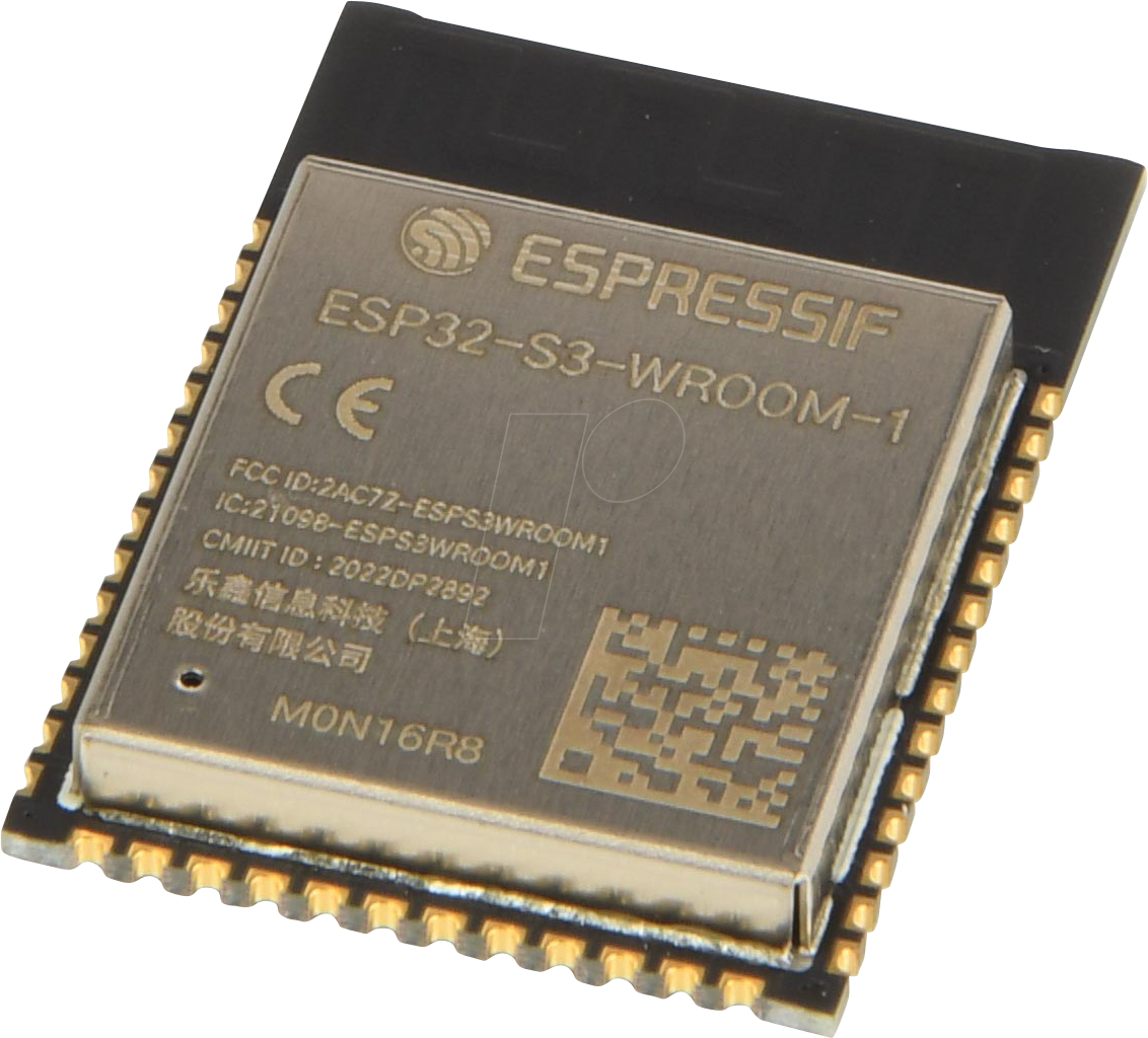 ESP32S3WRM1N16R8 - WiFi-Modul 802.11/BT 2,4-2,5GHz, 150Mb/s von ESPRESSIF SYSTEMS