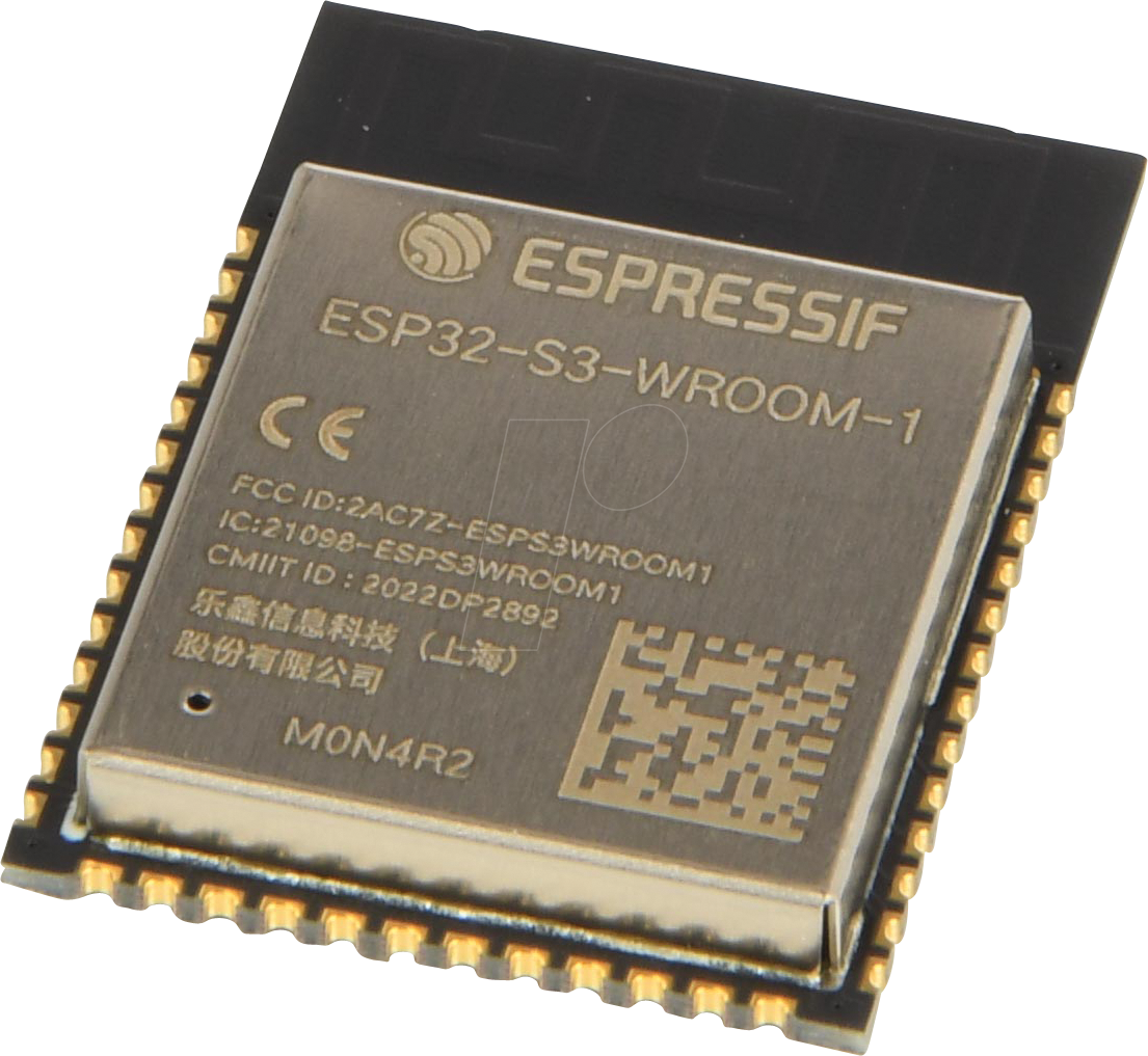 ESP32S3WRM1N4R2 - WiFi-Modul 802.11/BT 2,4-2,5GHz, 150Mb/s von ESPRESSIF SYSTEMS