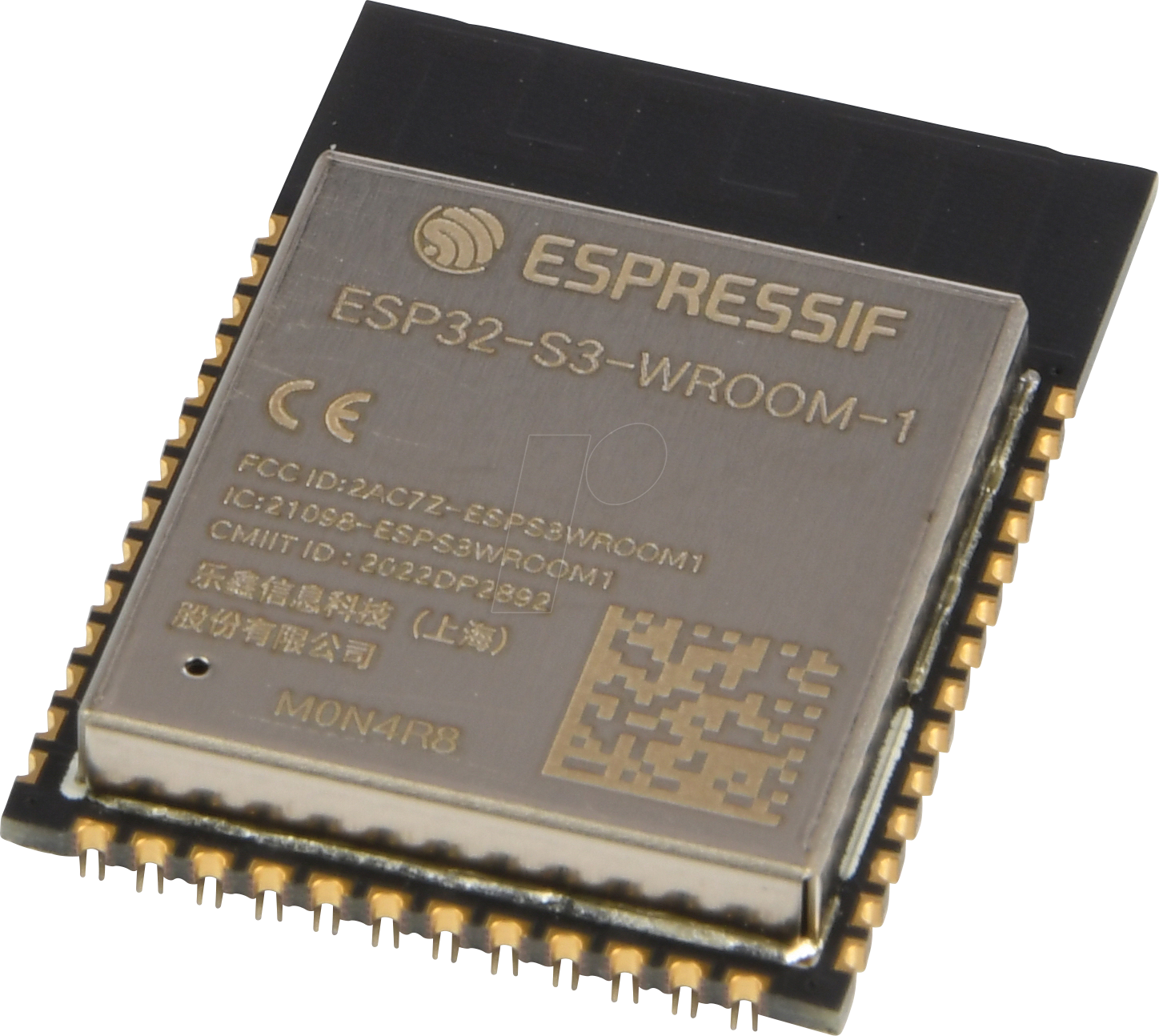 ESP32S3WRM1N4R8 - WiFi-Modul 802.11/BT 2,4-2,5GHz, 150Mb/s von ESPRESSIF SYSTEMS